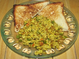 Masaledar Anda Bhurji