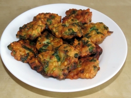 Palak Dal Vada